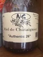 Mängden socker i Miel de chataignier authentic 26