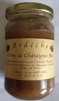 Mängden socker i Crème de chataignes bio