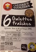 Mängden socker i 6 Galettes fraîches de blé noir