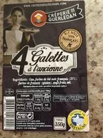 Mängden socker i Galette de blé noir
