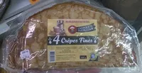 Mängden socker i Crêpes fines