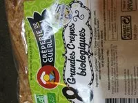 Mängden socker i Crêpes biologiques