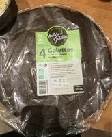 Mängden socker i 4 Galettes au blé noir complet et a l'épeautre