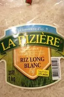 Mängden socker i Riz long blanc