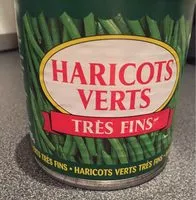 Mängden socker i Haricots verts très fins