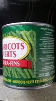 Mängden socker i Haricots verts extra fins