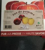 Mängden socker i Jus de pomme