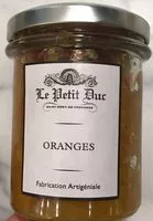 Mängden socker i Confiture oranges