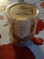 Mängden socker i Tuiles Ail et Thym