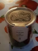 Mängden socker i Tuiles aux olives