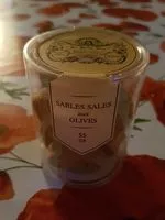 Mängden socker i Sablés salés aux olives