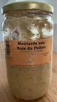 Mängden socker i Moutarde aux Noix du Poitou