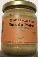 Mängden socker i Moutarde aux noix du poitou