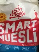 Mängden socker i Smart Muesli Fruits Rouges
