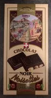 Mängden socker i Chocolat Noir Noisettes