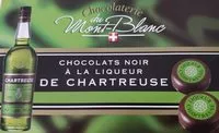Mängden socker i Chocolat noir a la liqueur de Chartreuse