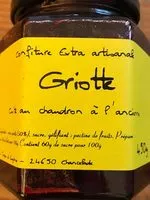 Mängden socker i Confiture extra griotte
