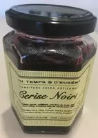 Mängden socker i Confiture cerise noire