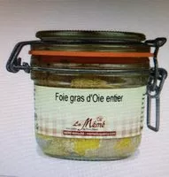 Mängden socker i Foie gras entier Médaillé