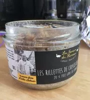 Mängden socker i Les rillettes de cuisses de canard