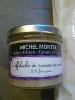 Mängden socker i Effiloché de cuisses de canard