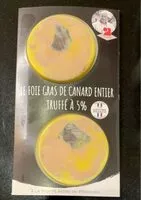 Mängden socker i Fois gras de canard entier truffé a 5%