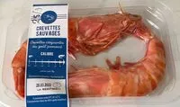 Mängden socker i Crevettes sauvages
