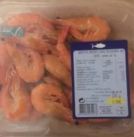 Mängden socker i Crevettes entieres cuites refrigerees asc