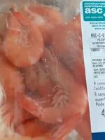 Mängden socker i Crevettes entières cuites réfrigérées asc