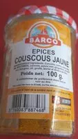 Mängden socker i Excès couscous jaune