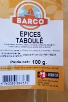 Mängden socker i Épices taboulé