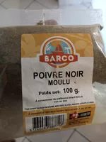 Mängden socker i Poivre noir moulu