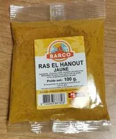 Mängden socker i Ras EL HANOUT JAUNE