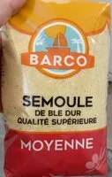 Mängden socker i Semoule de blé dur qualité supérieure Moyenne