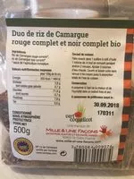 Mängden socker i Duo de riz