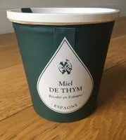 Mängden socker i Miel de thym