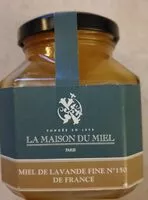 Mängden socker i Miel de lavande fine de France