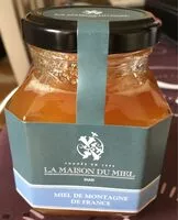 Mängden socker i Miel de montagne de France