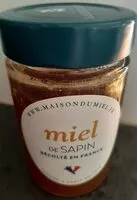 Mängden socker i Miel de sapin récolté en France