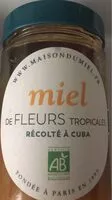 Mängden socker i miel bio de fleurs tropicales récolté à Cuba