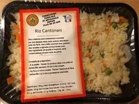 Mängden socker i Riz Cantonais