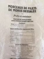 Mängden socker i Morue dessalée