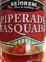 Mängden socker i Piperade Basquaise BAIONADE TERRE DE TRADITIONS