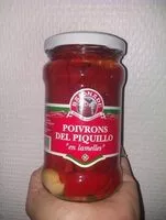 Mängden socker i Poivrons Del Piquillo En Lamelles 222g