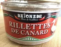 Mängden socker i Rillettes de Canard