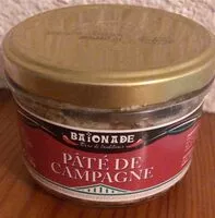 Mängden socker i Pâté de campagne