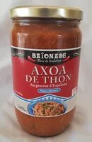 Mängden socker i Axoa de thon au piment d'Espelette