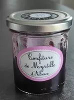 Mängden socker i Confiture de Myrtilles d'Alsace