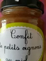 Mängden socker i Confit De Petits Oignons Au Miel
