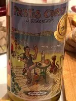 Mängden socker i Pastis corse